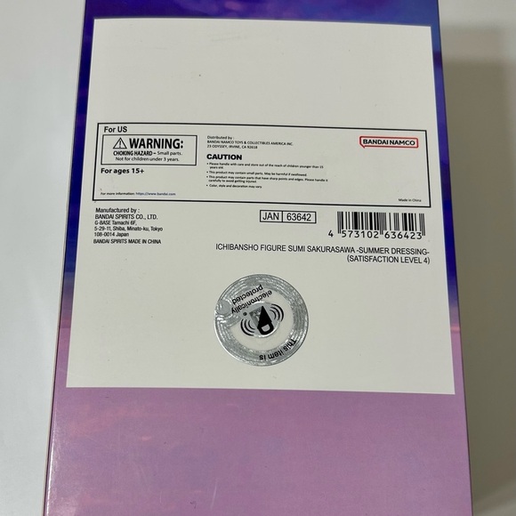 BANDAI NAMCO Rent-A-Girlfriend Sumi Sakurazawa Summer Dressing Ichibansho Figure - Picture 6 of 7